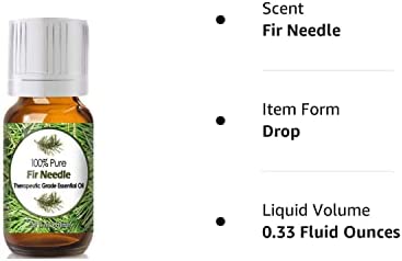 Diffuse Essential Oils 10ml - Fir Needle Essential Oil - 0.33 Fluid Ounces