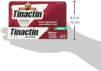 Tinactin Antifungal Cream for Athlete's Foot, 1-Ounce Tube
