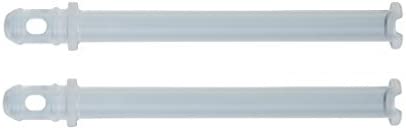 2-Pack Nespresso Delonghi Lattissima Plus Aspiration Milk Tube Suction Silicone Pipe 5313226701