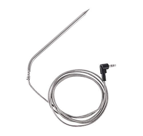 Grillme 2 Sets Replacement High-Temperature Meat BBQ Probe for Camp Chef NTC Pellet Grills with Stainless Steel Probe Clip