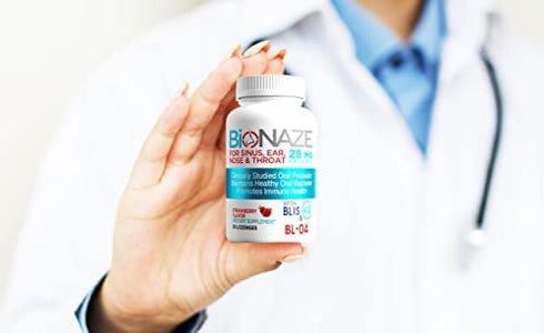 Bionaze Oral Probiotics - Dental Probiotics for Teeth and Gums, Bad Breath Treatment for Adults - Oral Care, Throat, Tonsil, Mouth, Teeth - Improve Gum Health with Clinically Proven BLIS K12 & BL-04