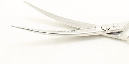 HASHIMOTO Curved Scissors For Dog Grooming,6.5 inches,Design For Professional Groomer.