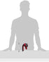 Rowenta Portable Lint Remover Shaver with Adjustable Shave Height, Fabric Defuzzer, Travel-Sized, Red
