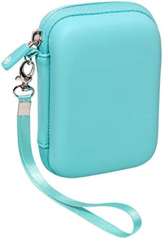 getgear Case for Canon Ivy Mobile Mini CLIQ, CLIQ+, CLIQ 2, CLIQ+2 Instant Camera Printer and Photo Printer, Also for Koda Series and HP Sprocket 2nd/ 1st (Mint Green)