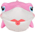 Cocomelon Official Bath Squirters, Featuring JJ Character Toy (4” Tall) and 2 Sharks (4” Wide), Bath Time Fun Playset - Character Toys for Babies, Toddlers, and Kids