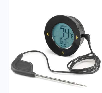 Polder SCAN RITE Digital in-Oven Meat Thermometer with Backlit LCD Display