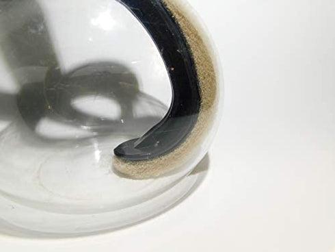 Coffee Pot Cleaning Brush, Bunnsaver Curved Stain Remover Scrub Brush for Bunn Style Coffee Decanters