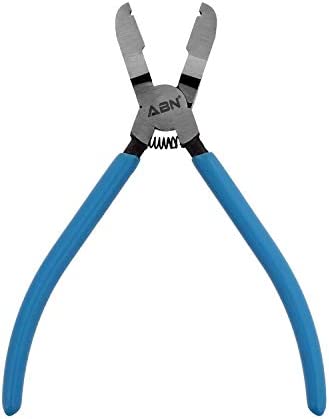 ABN Angled Flush Cutter Pliers - Spring Loaded Flush Cut Side Cutters, Flat Wire Cutter Soldering and Modeling Clippers