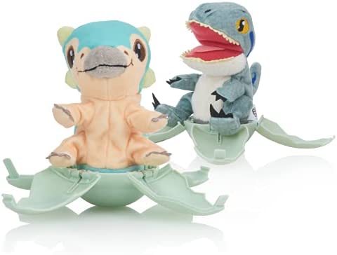 Wow! PODS Stuff Jurassic World Drop 'n Pop Dino - Bumpy | Dinosaur Egg with Pop-up Plush Toy | Official Fallen Kingdom Merchandise, Gifts and Toys for Boys and Girls, Aged 5+