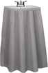 Fabric Sink Skirt Diamond Mosaic Stitch Platinum Silver Grey