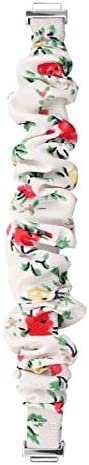 FitTurn Cute Elastic Bands Compatible with Fitbit ACE 3/ ACE 2 Band for Kids Small Elastic Cloth Pattern Printed Fabric Wristbands Bracelet Watch Band for Inspire 2 Girls (2pack-5)