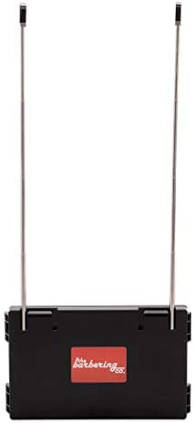 The Barbering Co. 3 Way Mirror - Real Glass | Trifold Mirror for Self Hair Cutting & Styling | DIY Haircut Tool to Cut, Trim, or Shave Your Head & Neckline at Home | Adjustable, Portable, Hands-Free