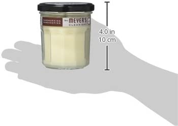 Mrs. Meyer's Scented Soy Aromatherapy Candle, 35 Hour Burn Time, Made with Soy Wax and Essential Oils, Lavender, 7.2 oz - Pack of 2