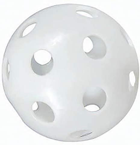 PrideSports Practice Golf Balls, Perforated, 12 Count