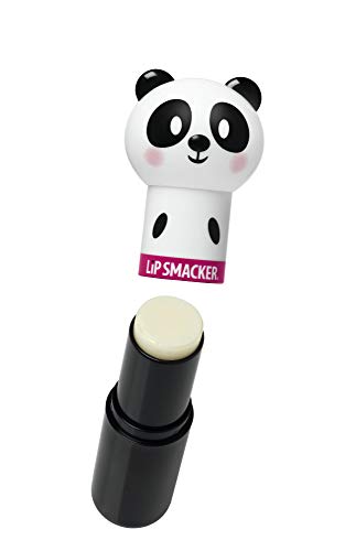 Lip Smacker Lippy Pal Flavored Lip Balm | Clear Matte | Panda| Cuddly Cream Puff | For Kids, Men, Women | Stocking Stuffer | Christmas Gift