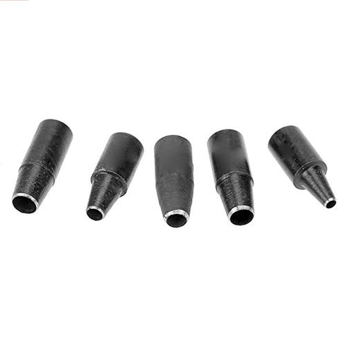 Japanese Screw Punch Screw Punch Auto Leather Tool Book Drill 6 Tips Sizes 1.5-4mm for Sewing Leather Paper Craft Adjustable Screw Hole Punch Bookbinding Tool