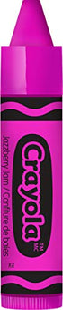 Lip Smacker Crayola Lip Balm Party Pack 8 Count, Cotton Candy, Orange, Sherbert, Watermelon, Berry, Apple, Banana