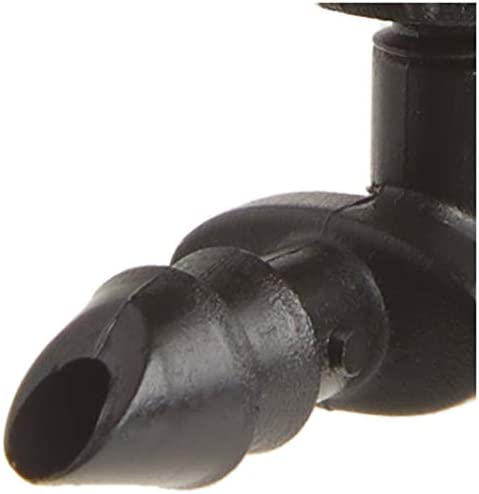 Orbit 67404 5-Pack 1/4-Inch Barb Shut-Off Valve , Black