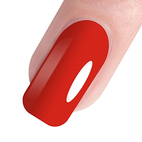 Vishine Soak-Off UV LED Gel Polish Nail Art Manicure Lacquer Orange Red Color 019