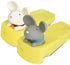 DomeStar Cute Mouse Stopper, Gray Mouse Door Stop Decorative Animal Doorstop Door Wedge
