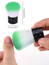 TOROKOM 19Pcs Nail Art Brushes Professional Acrylic Brushes for Nails incl Gel Polish Nail Art Tools, Nail Design Brushes,Double Ended Dotting Tools for Acrylic Application Manicure,with Nail Dust Brush