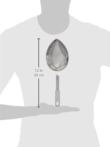 ExcelSteel 4 Piece Heavy Duty Stainless Steel Measuring Spoons, Silver