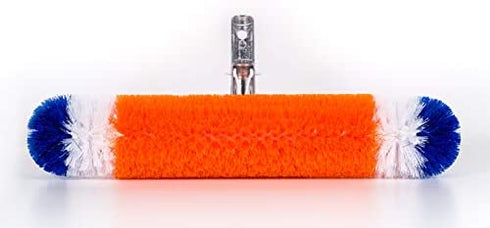 Blue Torrent Brush (18 Inches, Orange/White/Blue)