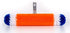 Blue Torrent Brush (18 Inches, Orange/White/Blue)