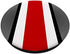 State of Ohio Ohioan Pride Striped Colors Graphic Design PopSockets PopGrip: Swappable Grip for Phones & Tablets