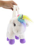 Plushible Bridging Miles with Smiles Plush Unicorn Purse - Soft, Fluffy, Functional Stuffed Unicorn Purse for Kids - Cute Stuffed Animal Unicorn Toy