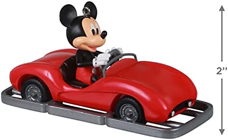Hallmark Keepsake Christmas Ornament 2021, Disney Autopia Mickey Mouse A Futuristic Freeway to Fun!