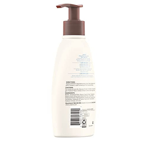 Aveeno Sheer Hydration Daily Moisturizing Fragrance-Free Lotion with Nourishing Prebiotic Oat, Fast-Absorbing Body Moisturizer for Dry Skin with Lightweight, Breathable Feel, 12 fl. Oz
