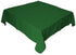 LA Linen Polyester Poplin Washable Square Tablecloth, Stain and Wrinkle Resistant Table Cover 52x52, Fabric Table Cloth for Dinning, Kitchen, Party, Holiday 52 by 52-Inch, Emerald Green