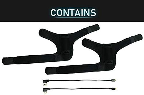 DeadEyeVR Valve Index Wrist Mounted Battery Kit - Accessory That Charges Your Controllers While Playing