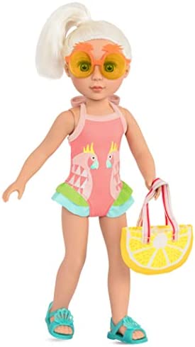 Glitter Girls - Ray of Light Swimsuit Outfit -14-inch Doll Clothes– Toys, Clothes & Accessories for Girls 3-Year-Old & Up