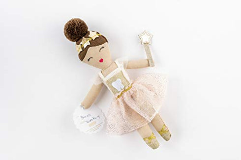 Mud Pie Ballerina Tooth Fairy Doll 9x4 Inch (Pack of 1)