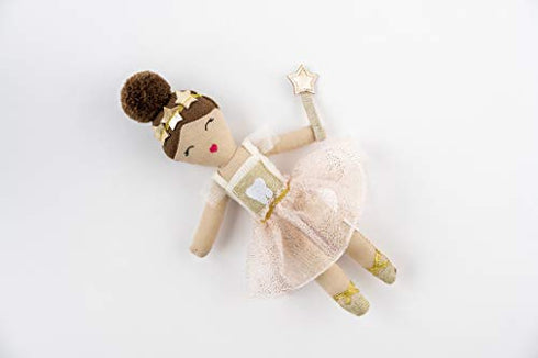 Mud Pie Ballerina Tooth Fairy Doll 9x4 Inch (Pack of 1)