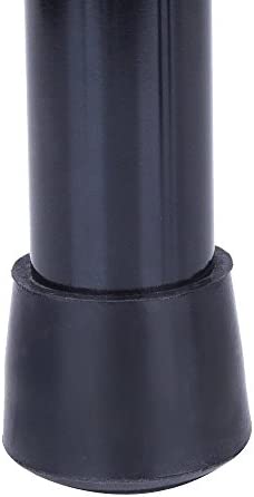 AKOAK 4 Pieces Table Chair Rubber Leg Tips Caps,1-1/4 Inch,Black
