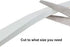 Yotache White Windows Doors Insulation Seal Tape 3 Rolls 1/2 Inch Wide X 1/8 Inch Thick, Adhesive Foam Gasket for Weather Stripping, Cabinet Door Frame, Total 50 Feet Long (3 X 16.5 Ft Each)
