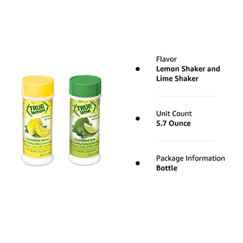 True Lemon and True Lime Shaker Kit, 2 Pack, 2.12 Ounces Each