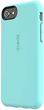 Speck Products CandyShell Fit iPhone SE (2022) Case| iPhone SE (2020)| iPhone 8| iPhone 7 - Zeal Teal/Zeal Teal