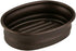 iDesign Olivia Countertop Bar Dish, Metal Soap Holder for Bathroom, Shower, Vanity, Bronze