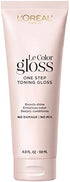 L'Oreal Paris Le Color One Step Toning Hair Gloss, Clear, 4 Ounce