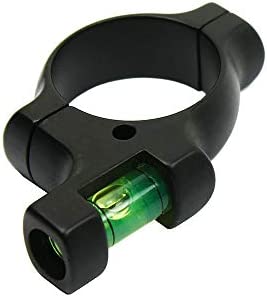 West Lake Precision Scope Leveling Kit, Includes 30mm Smooth Alloy Scope Bubble Level Indicator (Anti-Cant) and 1" Ring Reducer, for Precision Shooting, Competition and Hunting