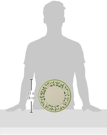 Lenox Holiday 4-Piece Melamine Dinner Plate Set