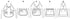 BUTTERICK PATTERNS B5474 Aprons
