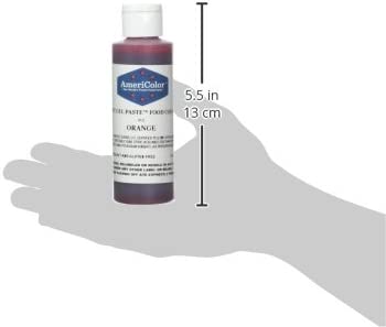 Americolor Soft Gel Paste Food Color, 4.5-Ounce, Orange