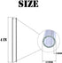 4 inch Long 5 Piece Pyrex Glass Tubes 12 mm OD 1.5 mm Thick Wall Tubing Borosilicate Blowing Tubes