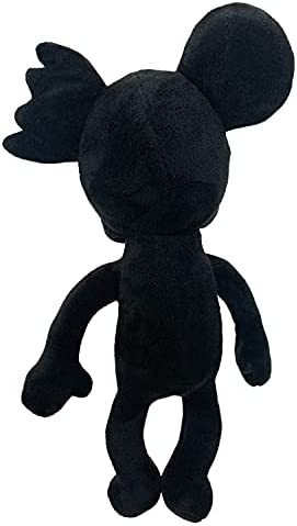 Cartoon Mouse Plush, Black Mouse Cartoon Plush Toy, The Best Gift for Halloween and Christmas for Children and Friends