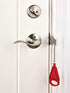 Addalock the Original Portable Door Lock by Rishon Enterprises Inc. (1 Piece), for Home Security, Apartment Security Lock, Travel Door Lock, AirBNB Lock and Dorm Room Essentials